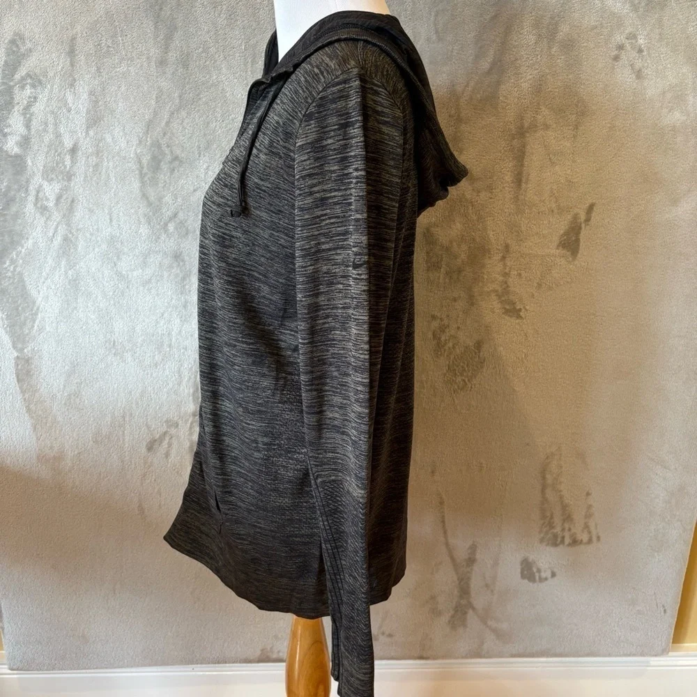 Nike Dri-FIT Dark Gray Hoodie Jacket Wmn’s Sz L